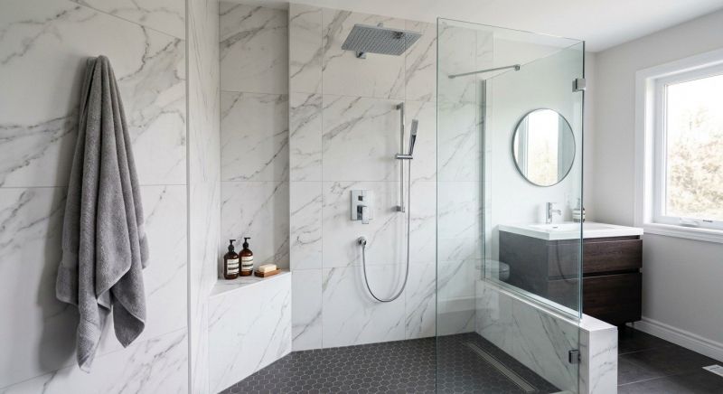 Shower Renovation detail